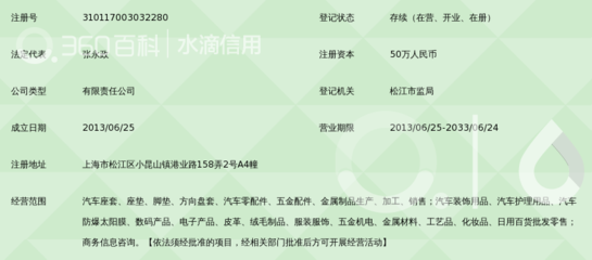上海潮歌汽车用品